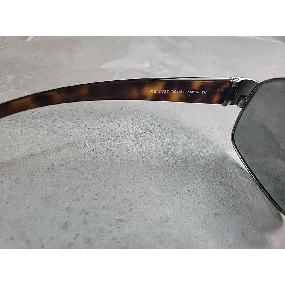 Ray Ban RB3427 004/51 ‎ Sunglasses FRAMES ONLY Tortuous Brown 58 [] 16 - Picture 6 of 16